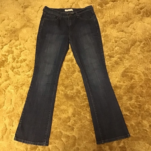 Levi darkwash bootcut 515 jeans - Picture 6 of 8